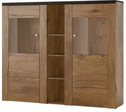 Vitrina Larona velika - Lefkas hrast/touchwood - 24L6DZ46