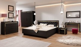 Spavaća soba Arno - crna