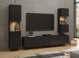 Dnevni boravak Ava - cr onyx/wotan hrast - 24WNLM10