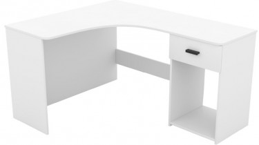 Helvetia meble - Kutni radni stol Corner - bijela - 2497LU03