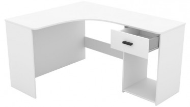 Helvetia meble - Kutni radni stol Corner - bijela - 2497LU03
