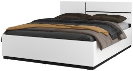 Krevet Cross S - 160x200 cm - bijela - 249WMY31