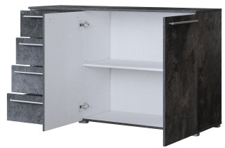 Helvetia meble - Komoda India S - skrilavec - 24B0DE27