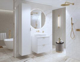 Kupaonski set Laura - bijeli