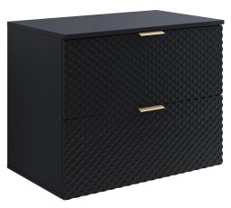 Ormarić ispod umivaonika Laura 80 cm - crni - 30W3NM48