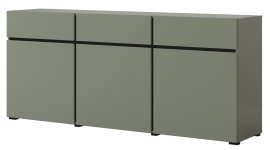 Komoda Cross - zelena/zelena-crna - 24GWMY43