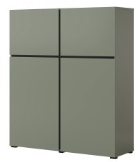 Komoda Cross - zelena/zelena-crna - 24GWMY76