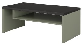Klubska miza Cross - zelena/zelena-crni - 24GWMY99
