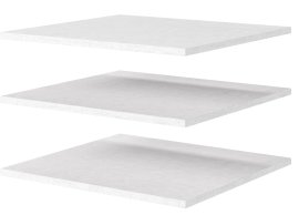 Komplet od 3 police za garderobne ormare - 24LINW01 