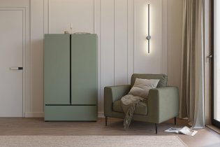 Ormar Cross S - zelena/zeleno-crna - 24GWMY38