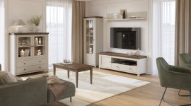 Dnevni boravak Evora - svjetlo bež/svjetlo bež/hrast dunin