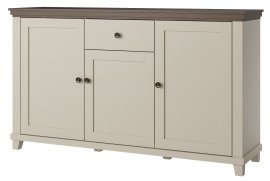 Komoda Evora - svjetlo bež/svjetlo bež/hrast dunavski - 24D1JU47