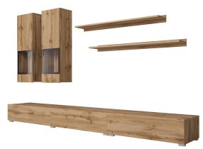 Dnevni boravak Baros - hrast wotan - 24N0BM10