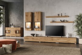 Dnevni boravak Baros - hrast wotan - 24N0BM10