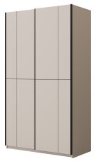 Garderobni ormar s kliznim vratima Cube 120 - kašmir - 24KSOF64