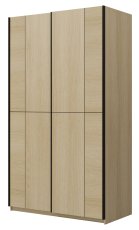 Garderobni ormar s kliznim vratima Сube 120 - hrast lindberg - 24LGOF64