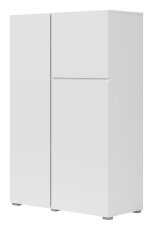 Visoka komoda Asymetric - bijela - 2497OA46