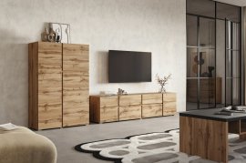 Dnevni boravak Asymetric - hrast wotan