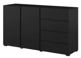 Komoda Asymetric - crni oniks - 24W3OA42