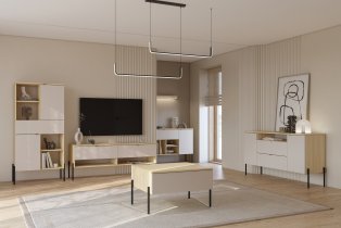 Komoda Ore - hrast lindberg/kašmir - 24LKOG26