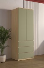 Ormar Terra - hrast/eukaliptus - 24LEON68