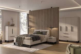 Helvetia meble - Visoka komoda Halle S - kašmir - 24KSNG38