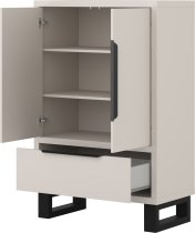 Helvetia meble - Visoka komoda Halle S - kašmir - 24KSNG38