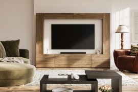 Dnevni regal Aura - orah Royal - 24OROW10