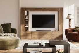 Dnevni regal Aura - orah Royal - 24OROW11
