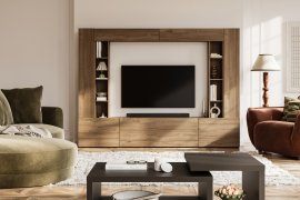 Dnevni regal Aura - orah Royal - 24OROW12