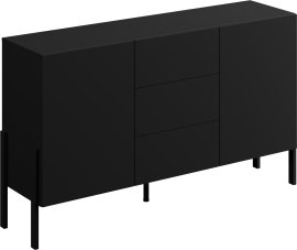 Komoda Jukon - crni oniks - 24W3ND43