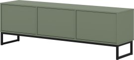 TV komoda Loft 3D - zelena - 24G2OZ41
