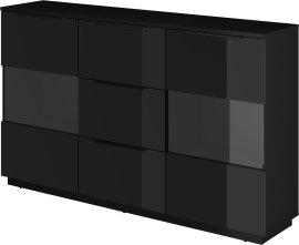 Komoda Tuluza - crna - 24WPPE46