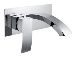 Zidna mješalica Ginko za umivaonik 