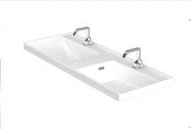 Umivaonik Quattro 120 dvstruki - bijeli