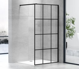 Tuš staklo Walkin 100x195 B-LINE Frame