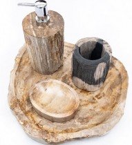 Aqua Rodos - Držač za sapun Fossil Wood smeđi