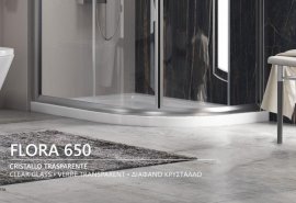 Tuš kada Flat 650 Lijeva - 80x100 cm