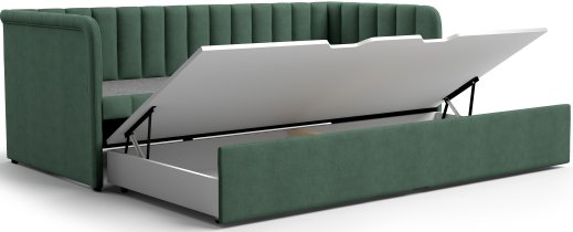 Kutne garniture Dolmar - Dječji krevet s dodatnim ležištem Nube - 90x200 cm