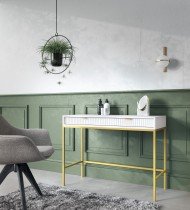 Piaski - Toaletni stol za šminkanje Nova T104 - bela