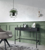 Piaski - Toaletni stol za šminkanje Nova T104 - crna