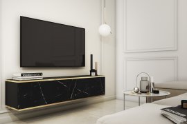 TV element Oro RTV-135 - crni kraljevski mramor 