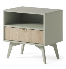 Noćni ormarić Forest S54 - eukaliptus/scandi 