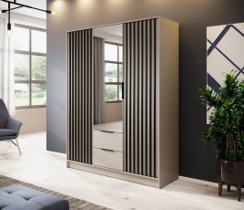 Ormar Nelly 3D s ogledalom - kašmir