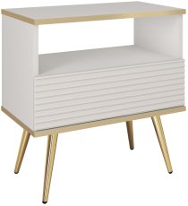 Noćni ormarić Oro - bijela