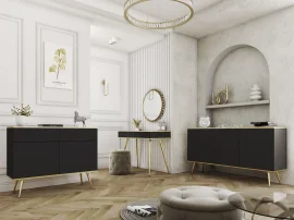 Spavaća soba Oro - črna