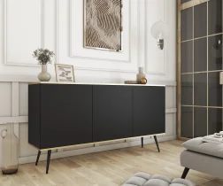 Piaski - Komoda Oro K160 - crna