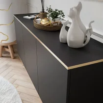 Piaski - Komoda Oro K160 - crna