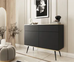 Piaski - Komoda Oro KSZ107 - crna