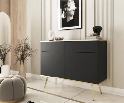Piaski - Komoda Oro KSZ107 - crna